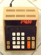 calculatrice electronique  Texas Instruments 1972