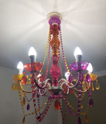 SUSPENSION BAROQUE MULTICOLORE