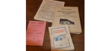  lot de livret  Mecanique , electrique, vintage 
