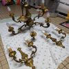 Lustre et appliques en bronze