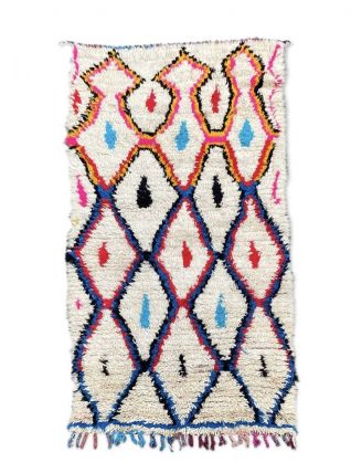 Tapis Berbere Vintage Azilal 110×205 Cm