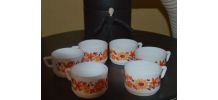 Tasses Arcopal fleurs
