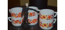 Tasses Arcopal fleurs