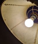  Lampadaire, liseuse 1970 a 80 en laiton brossé et vernis 15