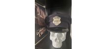 Véritable Casquette de Police BOSTON USA 1950 avec badge