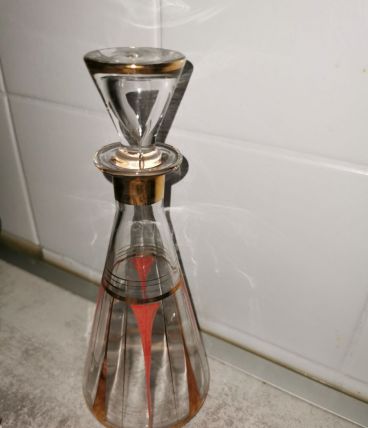 Bouteille liqueur verre