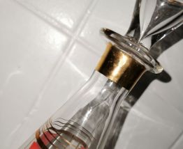 Bouteille liqueur verre