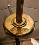 lampe de chevet laiton  1950   28x12