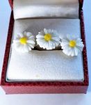 Parure enfant, bague réglable et boucle d'oreilles