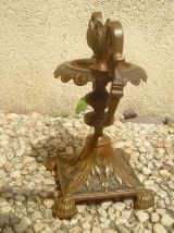 bougeoir  4 pieds , vintage