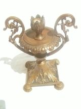 bougeoir  4 pieds , vintage