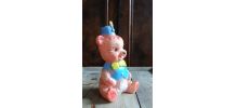Pouet ours de cirque (Rubbertoys) 