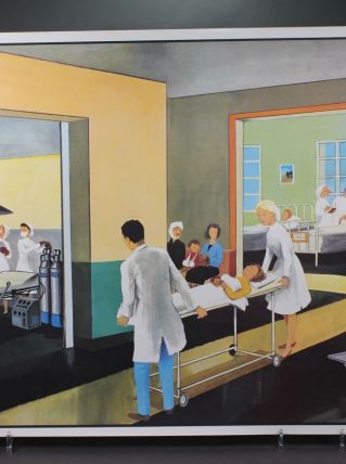 Affiche scolaire l’hôpital – L’été