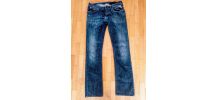 Jeans Replay droit, femme, M, 29/32, denim