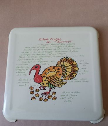 Dessous de plat. 