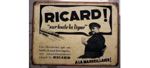 Plaque métal Ricard