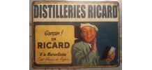 Plaque métal Ricard homme