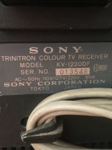 1er Moniteur TV couleur vintage Sony Collector 1971