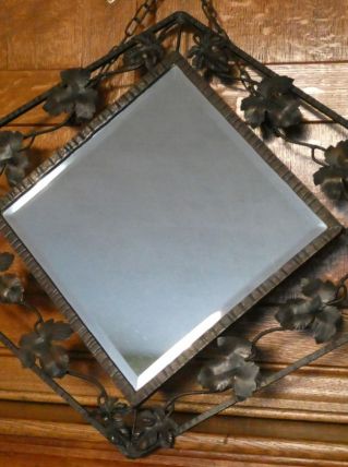 Miroir Fer Forgé Années 30 