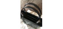 Sac Christian Dior Malice Cabas Cuir Noir Grand Modèle