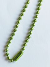 Collier dinosaure vert, Vélociraptor, fille, garçon