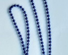 Collier Playmobil, bleu, cavalière, personnalisable