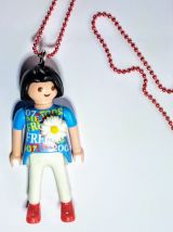 Collier Playmobil, prénom personnalisable
