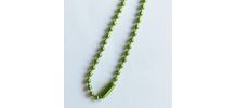 Collier Playmobil, vert, prénom personnalisable