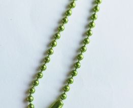 Collier Playmobil, vert, prénom personnalisable