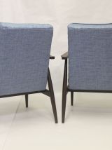  PAIRE DE FAUTEUIL VINTAGE 300-190 PAR H. LIS 1970.
