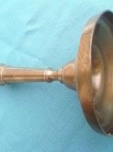 bougeoir  en  laiton , vintage 