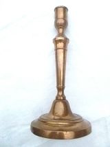 bougeoir  en  laiton , vintage 