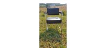 fauteuil bureau  noir, photo.usure industriel Ossature tubul