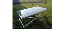  table basse verre john lewis alice coffee table134x h44x70