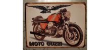 Plaque métal Moto Guzzi 750