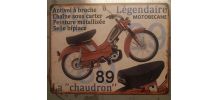 Plaque métal Motobecane AV89
