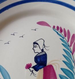 ASSIETTE MURALE VINTAGE