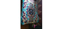 Plaid patchwork  fait main 
