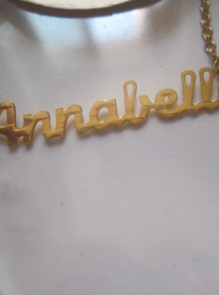 collier prénom ANNABELLE