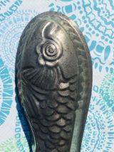 Lot de 2 moules poissons vintage anciens