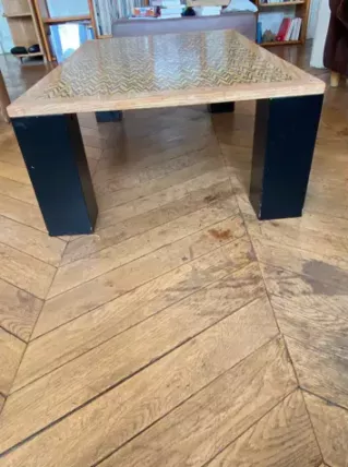 Table basse en bois 