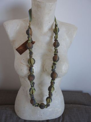 Collier coton