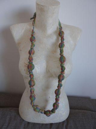 Collier coton