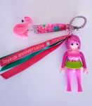 Porte clé Playmobil "anniversaire", bijou de sac