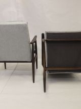 PAIRE DE FAUTEUILS HENRYK LIS 300-190 ANNEE 1970.