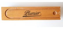 Plumier d'écolier en bois
