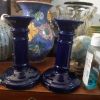 Bougeoir verre signé luciano