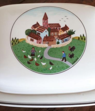 Beurrier Villeroy&amp;Boch Désign naïf
