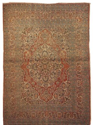 Tapis ancien Persan Tabriz fait main, 1B154