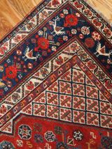 Tapis ancien Persan Khamseh fait main, 1B189